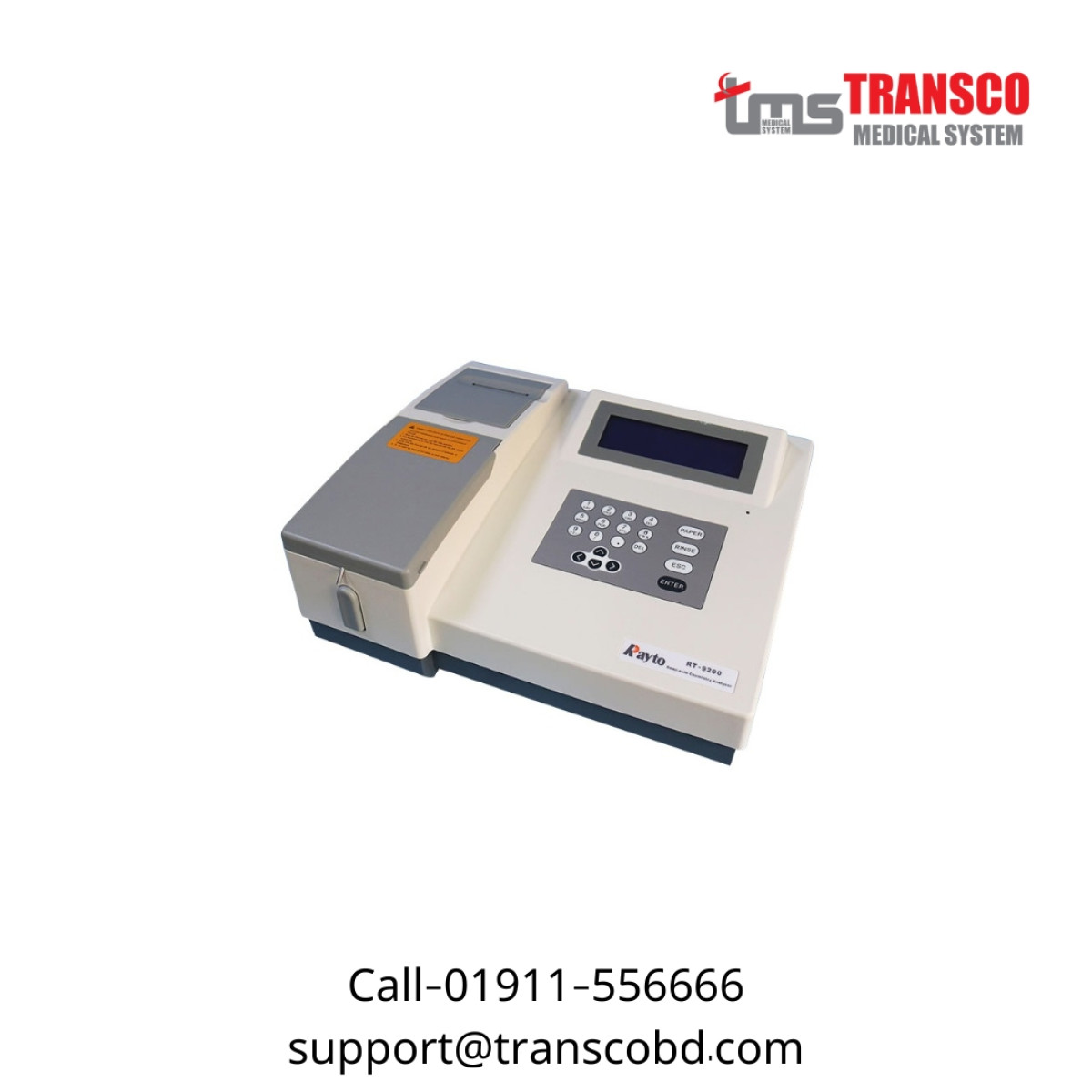 Semi Auto Clinical Biochemistry Analyzer